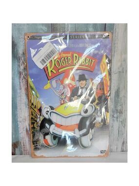 Who Framed Roger Rabbit Movie Tin Sign 8x12